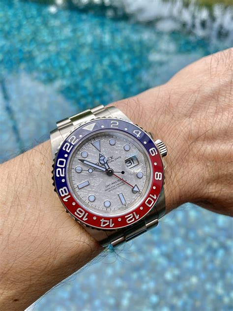 pepsi 2022 rolex|gmt master 2 Pepsi meteorite.